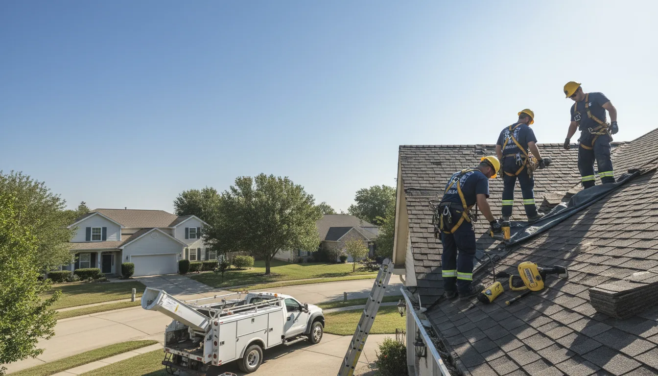 Emergency Roof Repair in Shady Point, OK near me
